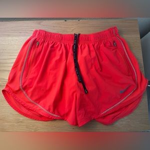 Nike Womens tempo running shorts size Large